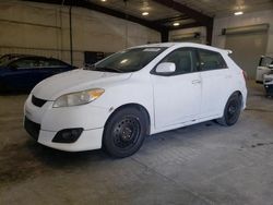 Toyota salvage cars for sale: 2009 Toyota Corolla Matrix XRS