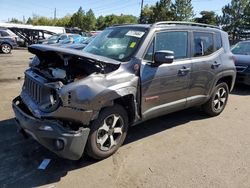 Jeep salvage cars for sale: 2021 Jeep Renegade Trailhawk