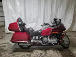 Salvage motorcycles for sale at Ebensburg, PA auction: 1995 Honda GL1500 I/2