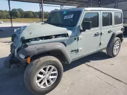 Jeep Wrangler Sport salvage cars for sale: 2023 Jeep Wrangler Sport