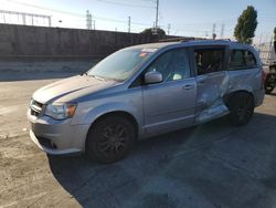 Salvage cars for sale at Wilmington, CA auction: 2017 Dodge Grand Caravan SXT