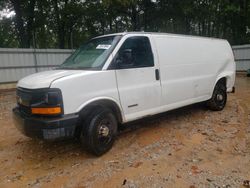 Salvage trucks for sale at Austell, GA auction: 2003 Chevrolet Express G3500