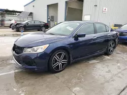 Salvage cars for sale at New Orleans, LA auction: 2017 Honda Accord Sport Special Edition