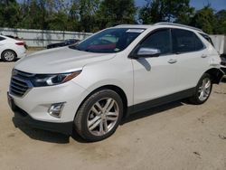 Chevrolet salvage cars for sale: 2019 Chevrolet Equinox Premier