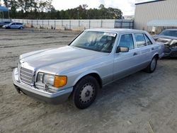 Salvage cars for sale at Spartanburg, SC auction: 1990 Mercedes-Benz 420 SEL