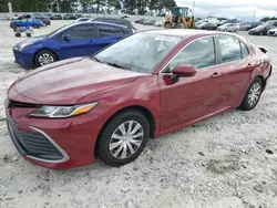 Salvage cars for sale at Loganville, GA auction: 2021 Toyota Camry LE