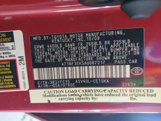 2010 Toyota Camry Base