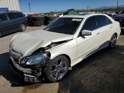 Salvage cars for sale at Tucson, AZ auction: 2013 Mercedes-Benz E 350