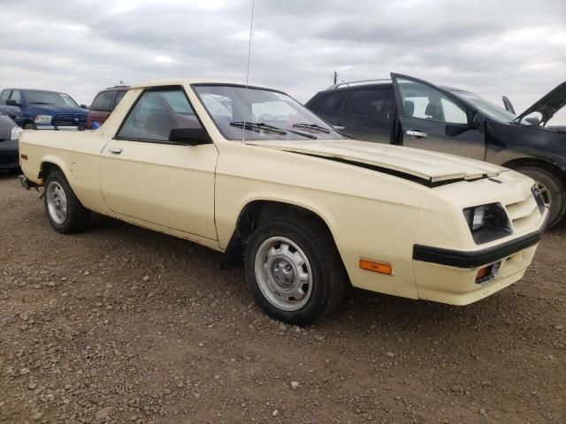 1984 Dodge Rampage