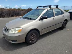 Salvage cars for sale at Kapolei, HI auction: 2004 Toyota Corolla CE