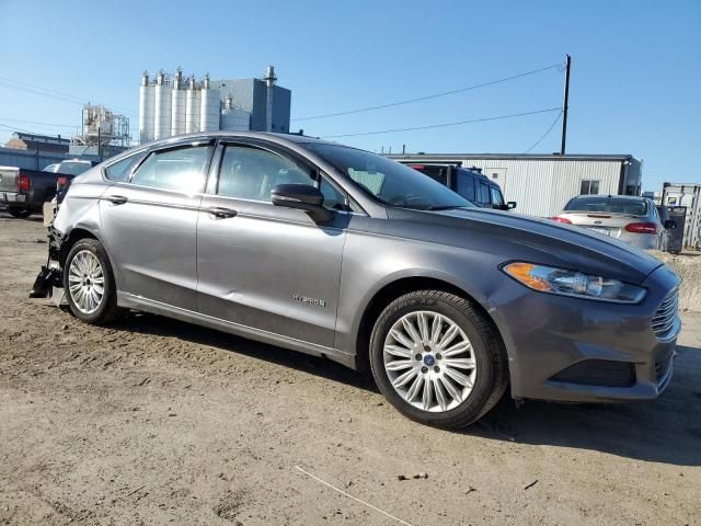 2013 Ford Fusion SE Hybrid