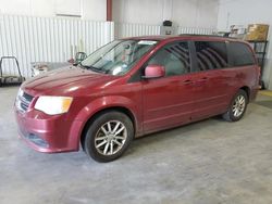 Salvage cars for sale from Copart Lufkin, TX: 2014 Dodge Grand Caravan SXT