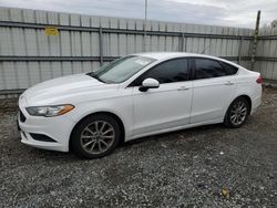 Salvage cars for sale at Arlington, WA auction: 2017 Ford Fusion SE