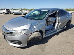 Salvage cars for sale at Fresno, CA auction: 2016 Honda Civic LX