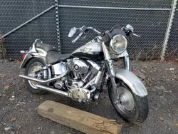 Salvage cars for sale from Copart New Britain, CT: 2003 Harley-Davidson Flstf Anniversary