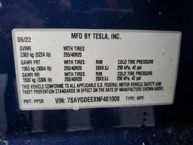 2022 Tesla Model Y