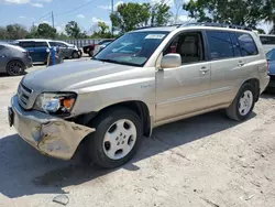 Salvage cars for sale at auction: 2006 Toyota Highlander Limited