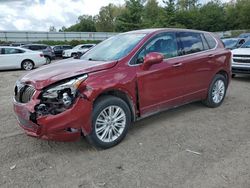 Salvage cars for sale from Copart Davison, MI: 2018 Buick Envision Preferred