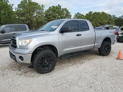 Salvage cars for sale at Houston, TX auction: 2011 Toyota Tundra Double Cab SR5