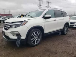 Salvage cars for sale at Elgin, IL auction: 2018 Honda Pilot Touring