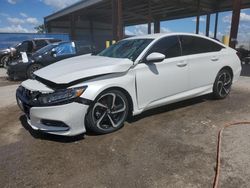 Salvage cars for sale at Riverview, FL auction: 2020 Honda Accord Sport