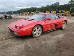 Salvage cars for sale at Greenwell Springs, LA auction: 1989 Ferrari 348