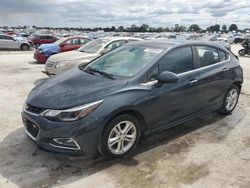 Chevrolet salvage cars for sale: 2018 Chevrolet Cruze LT