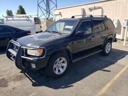 Salvage cars for sale at Hayward, CA auction: 2002 Nissan Pathfinder LE