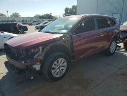 Salvage cars for sale at Sacramento, CA auction: 2017 Subaru Outback 2.5I Premium