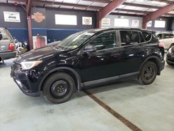 Salvage cars for sale at East Granby, CT auction: 2017 Toyota Rav4 LE