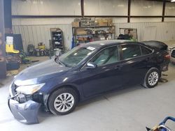 Toyota salvage cars for sale: 2015 Toyota Camry LE