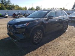 Salvage cars for sale at Bowmanville, ON auction: 2024 Toyota Rav4 Limited