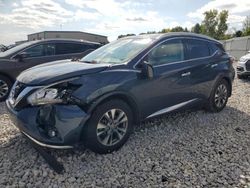 Salvage cars for sale at Wayland, MI auction: 2015 Nissan Murano S