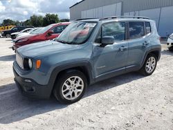 Salvage cars for sale at Apopka, FL auction: 2018 Jeep Renegade Latitude