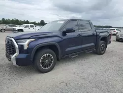 Toyota Tundra salvage cars for sale: 2022 Toyota Tundra Crewmax SR