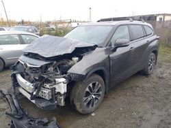 Toyota salvage cars for sale: 2022 Toyota Highlander XLE