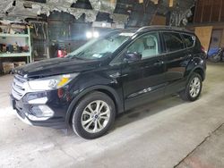 Salvage cars for sale at Albany, NY auction: 2018 Ford Escape SEL