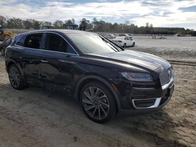 2019 Lincoln Nautilus Reserve