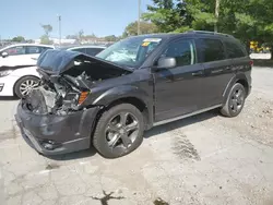 Salvage cars for sale at Lexington, KY auction: 2015 Dodge Journey Crossroad