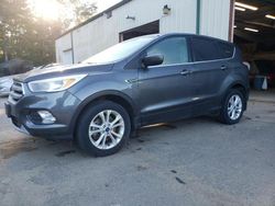 Ford salvage cars for sale: 2017 Ford Escape SE