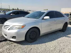 Salvage cars for sale at Mentone, CA auction: 2011 Toyota Camry Base