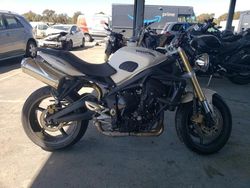 Salvage Motorcycles for sale at auction: 2008 Triumph Street Triple 675