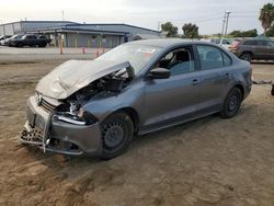 Salvage cars for sale at San Diego, CA auction: 2014 Volkswagen Jetta Base