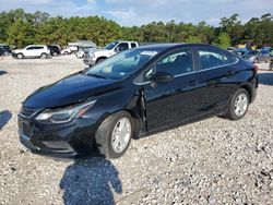 Salvage cars for sale at auction: 2018 Chevrolet Cruze LT