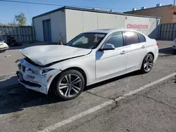 Salvage cars for sale at Anthony, TX auction: 2017 BMW 330 I