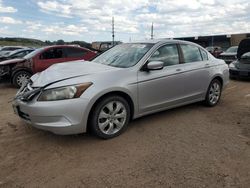 Salvage cars for sale at Colorado Springs, CO auction: 2008 Honda Accord EXL