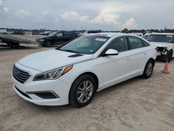 Salvage cars for sale at Houston, TX auction: 2017 Hyundai Sonata SE