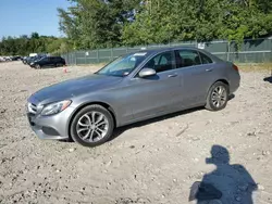 Mercedes-Benz salvage cars for sale: 2015 Mercedes-Benz C 300 4matic