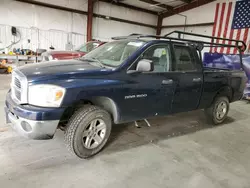 Salvage cars for sale at Billings, MT auction: 2007 Dodge RAM 1500 ST