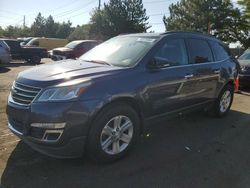 Salvage cars for sale at Denver, CO auction: 2014 Chevrolet Traverse LT